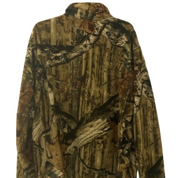 BROWNING WINDSTOPPER CAMO ZIPPER CLOSURE XCHANGE SYSTEM JACKET SE XL/TG - Picture 4 of 11